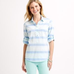 Vineyard Vines Cove Stripe Poplin Popover Shirt 2